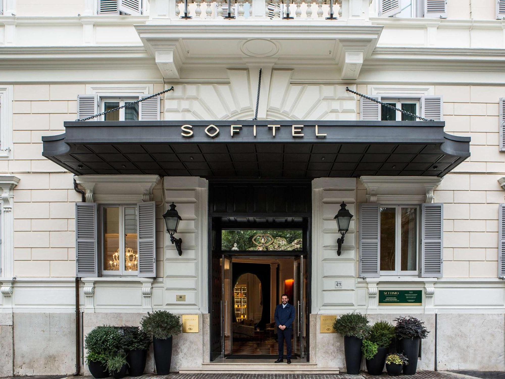 Sofitel Roma Villa Borghese Exterior foto